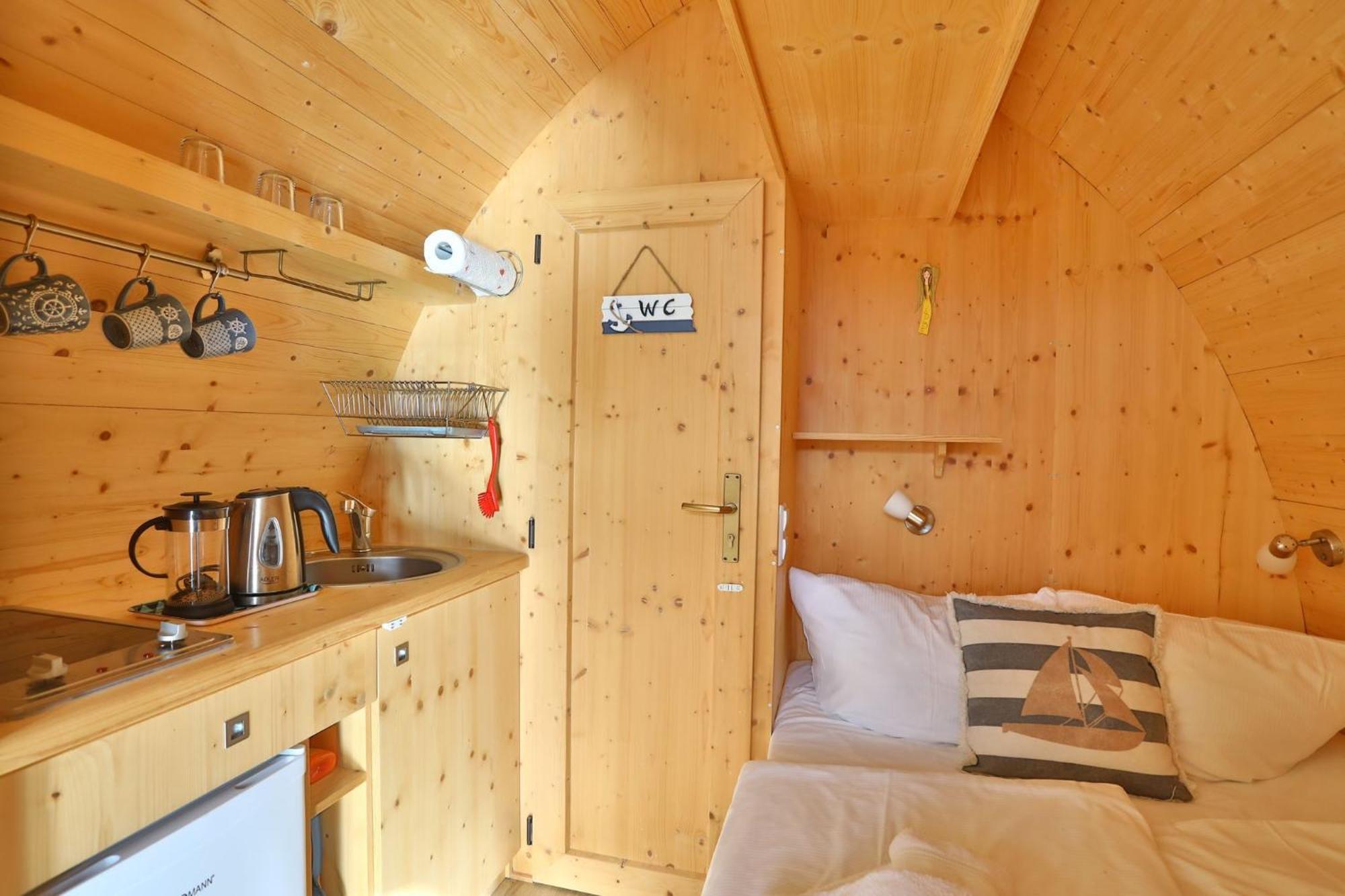 Hotel Hausboot Dotterbart Gager Exterior foto